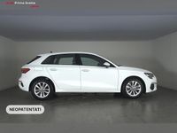 Usata Audi A3 Business 116 CV (85 kW) 2020 Bianco ibis Berlina