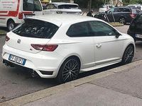 Usata Seat Leon 184 CV (135 kW) 2016 Bianco Coupé