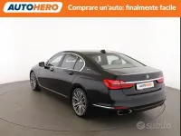 Usata BMW 740 258 CV (189 kW) 2017 Nero Berlina