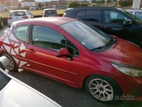 Usata Peugeot 207 109 CV (80 kW) 2009 Rosso Utilitaria