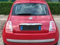 Usata Fiat 500 Pop 2007 Rosso Utilitaria