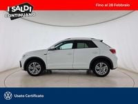 Usata VW T-Roc R-line 116 CV (85 kW) 2022 Pure white SUV