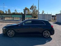 Usata Mercedes A180 AMG line 116 CV (85 kW) 2019 Nero Berlina