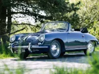 Usata Porsche 356 B 75 CV (55 kW) 1962 Blu Cabrio