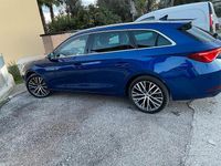 Usata Seat Leon 180 CV (132 kW) 2020 Blu Station wagon