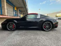 Usata Porsche 911 Targa 4S 450 CV (330 kW) 2021 Nero Cabrio