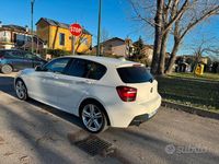 Usata BMW 120 M Sport 184 CV (135 kW) 2015 Bianco Utilitaria