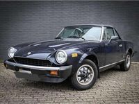 Usata Fiat 124 Spider Sport 83 CV (61 kW) 1980 Blu/azzurro Cabrio