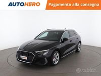 Usata Audi A3 S-Line 116 CV (85 kW) 2021 Nero Berlina
