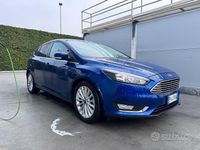 Usata Ford Focus Titanium 120 CV (88 kW) 2017 Blu Berlina
