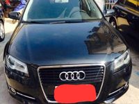 Usata Audi A3 105 CV (77 kW) 2011 Nero Utilitaria
