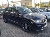 Usata VW Tiguan R-line 150 CV (110 kW) 2021 Nero SUV