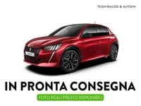 Usata Peugeot e-208 GT 100 kW (136 CV) 2022 Rosso Utilitaria
