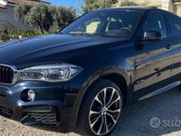 Usata BMW X6 Efficient Dynamics 249 CV (183 kW) 2019 Blu SUV