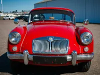 Usata MG MGA 72 CV (52 kW) 1958 Rosso Coupé