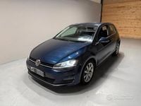 Usata VW Golf VII Highline 122 CV (89 kW) 2013 Blu Berlina