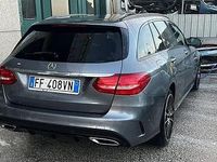Usata Mercedes C220 Premium 170 CV (125 kW) 2016 Grigio Berlina