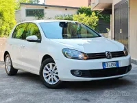 Usata VW Golf VI 105 CV (77 kW) 2010 Bianco Utilitaria