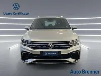 Usata VW Tiguan R-line 200 CV (147 kW) 2021 Argento met SUV