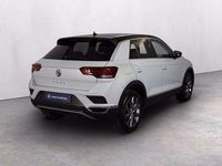 Usata VW T-Roc Advance 150 CV (110 kW) 2019 White silver metallizzato nero SUV