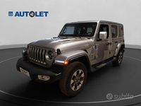 Usata Jeep Wrangler Unlimited Sahara 200 CV (147 kW) 2020 Grigio SUV