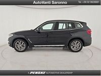 Usata BMW X3 xLine 190 CV (139 kW) 2021 Nero SUV