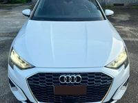 Usata Audi A3 Ambiente 150 CV (110 kW) 2021 Bianco Berlina