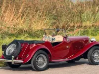 Usata MG TD 552 CV (405 kW) 1950 Rosso Cabrio