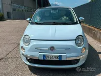Usata Fiat 500 69 CV (50 kW) 2009 Bluazzurro Cabrio