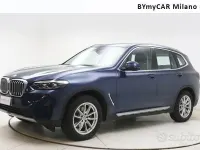 Usata BMW X3 Efficient Dynamics 190 CV (139 kW) 2022 Blu SUV