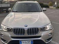 Usata BMW X3 xLine 190 CV (139 kW) 2017 Grigio SUV
