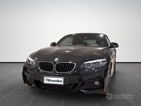 Usata BMW 220 M Sport 190 CV (139 kW) 2019 Nero Cabrio