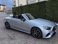 Usata Mercedes E220 Premium Plus 194 CV (142 kW) 2021 Argento Cabrio