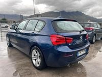Usata BMW 116 110 CV (80 kW) 2018 Blu Utilitaria