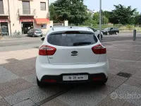 Usata Kia Rio Active 84 CV (61 kW) 2014 Bianco Berlina