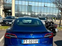 Usata Tesla Model 3 Long Range AWD 366 kW (498 CV) 2020 Blu Berlina