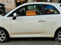 Usata Fiat 500 95 CV (69 kW) 2015 Bianco Berlina