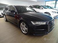 Usata Audi A6 S-Line 272 CV (200 kW) 2018 Blu/azzurro Station wagon