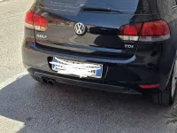 Usata VW Golf VI Highline 110 CV (80 kW) 2009 Nero Berlina