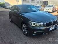 Usata BMW 118 Sport Line 136 CV (100 kW) 2018 Grigio Berlina
