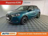 Usata DS Automobiles DS3 Crossback So Chic 131 CV (96 kW) 2021 Blu SUV