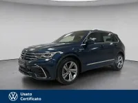 Usata VW Tiguan R-line 150 CV (110 kW) 2022 Blu pastello SUV
