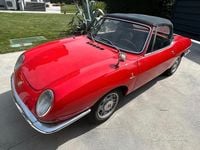 Usata Fiat 850 1960 Rosso Cabrio