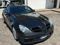 Usata Mercedes SLK200 163 CV (119 kW) 2008 Nero Cabrio