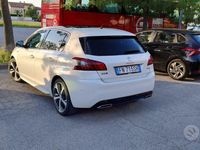 Usata Peugeot 308 GT-line 131 CV (96 kW) 2018 Bianco Berlina