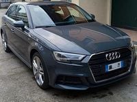 Usata Audi A3 Sportback Admired 150 CV (110 kW) 2020 Grigio Utilitaria