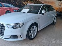 Usata Audi A3 Business 110 CV (80 kW) 2017 Bianco Berlina