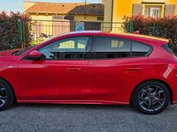 Usata Ford Focus ST-Line 125 CV (91 kW) 2019 Rosso Berlina