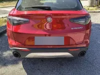 Usata Alfa Romeo Stelvio 160 CV (117 kW) 2023 Rosso SUV