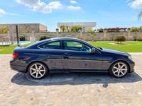 Usata Mercedes C250 AMG 204 CV (150 kW) 2012 Blu Coupé